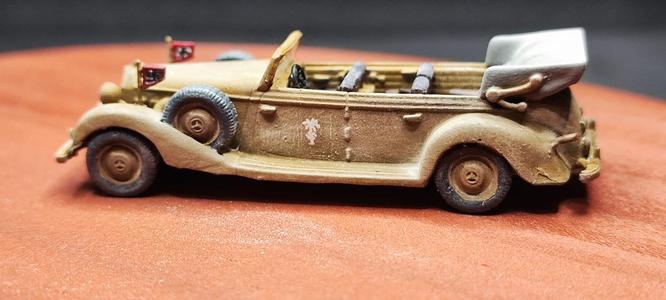 Mercedes 770K (W150) Grosser (used by Hitler) (Germany, WW2)