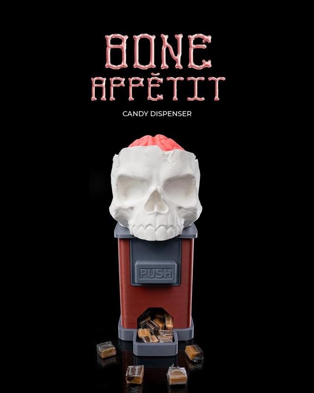 Bone Appetit Candy Dispenser 