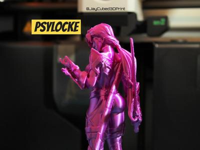 Psylocke - Fan Art Sculpture