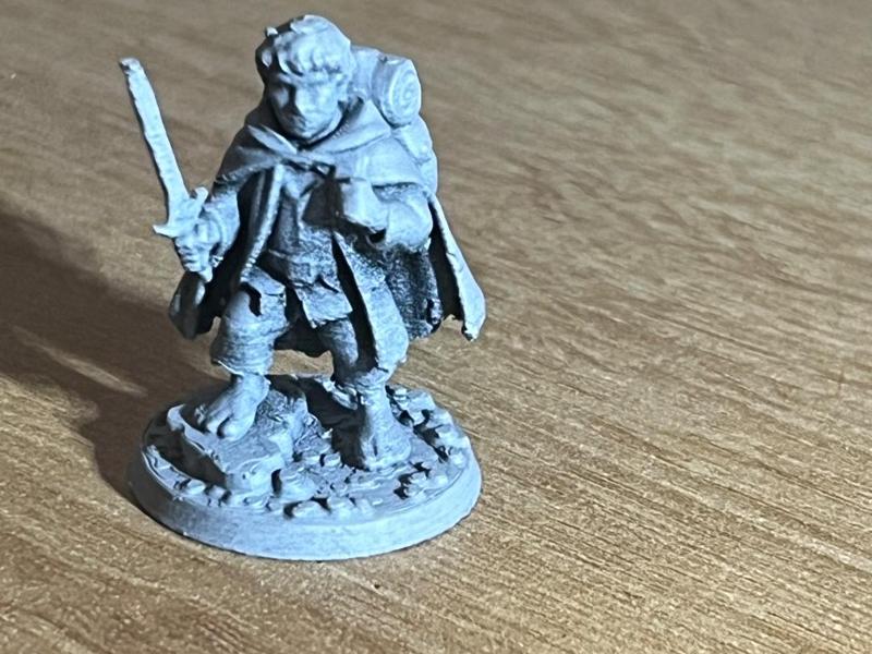 figurine miniature frodon hobbit