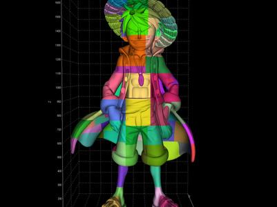 Life-Size One Piece Monkey D. Luffy 3D Model