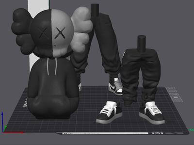 Urban Vibes KAWS – Blacked Out Drip