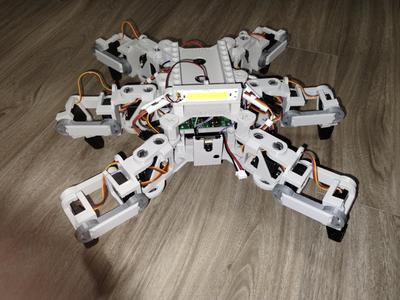Spiderbot - Open Source FPV Hexapod Robotics Platform 