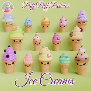 Kawaii Ice Creams Family