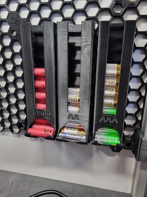 HCW Battery tray / holder AA / AAA / 14500