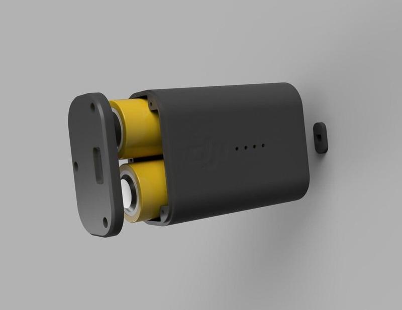 Dji fpv googles battery case 26650