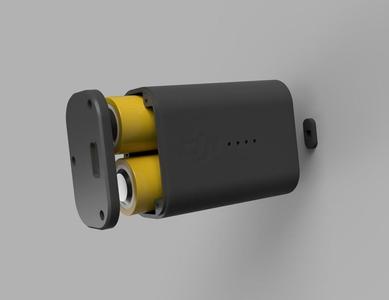 Dji fpv googles battery case 26650