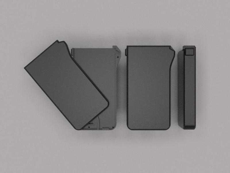 Rigid Sliding Wallet - Sliding 3D printed wallet