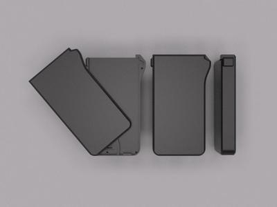 Rigid Sliding Wallet - Sliding 3D printed wallet