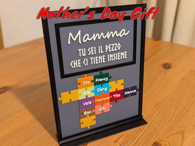 Mom, You Are the Piece That Holds Us Together