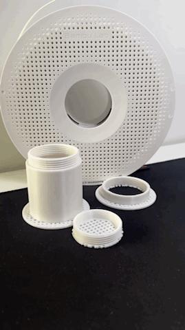 Desiccant Container Double Lid for Bambu Lab Spool