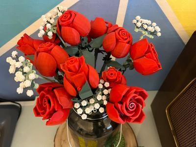 Flower Bricks - Bouquet of Roses