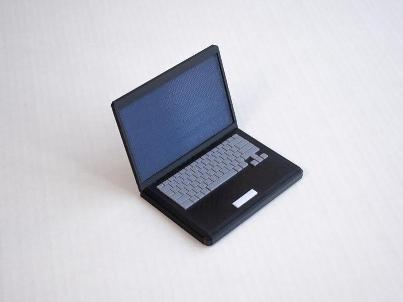 Multi-Color Miniature Laptop