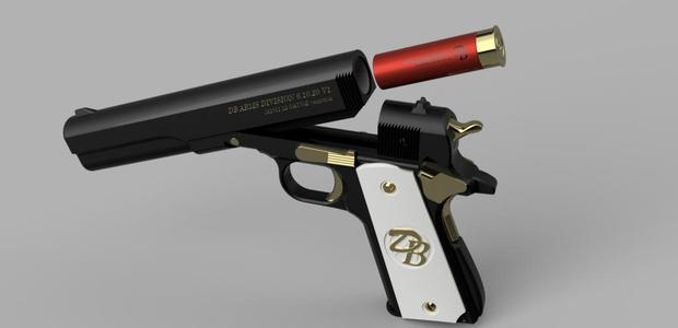 M1911 Break Action Single Shotgun Round