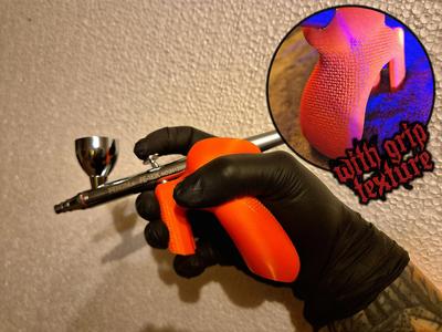 Ergonomic Grip Airbrush Handle (Customizable)