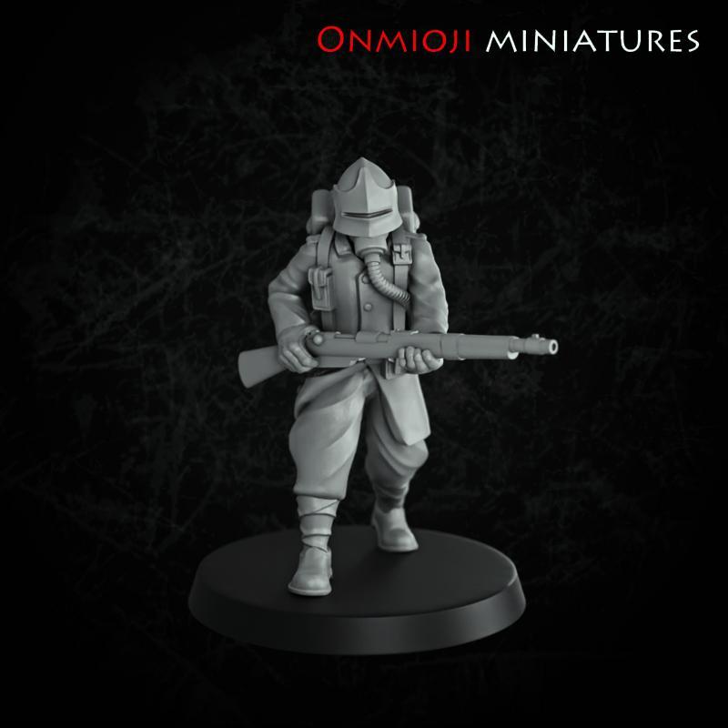 Fanatic trooper walking