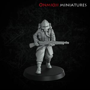 Fanatic trooper walking