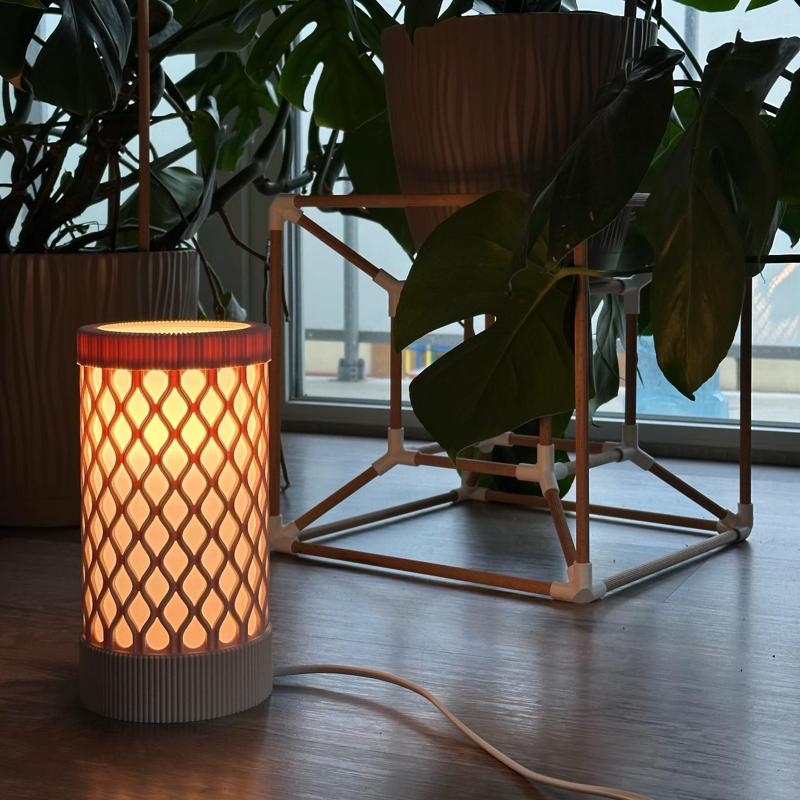 WAVE PATTERN LAMP (E27)
