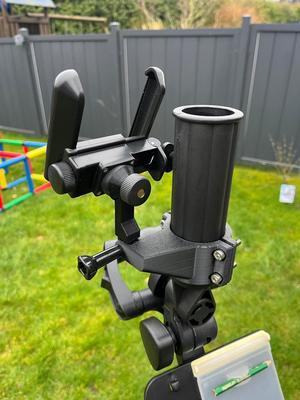 GoPro Mount for BIG MAX Golf Trolley Umbrella Holder (47mm Diameter)