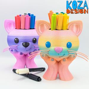 PAWSPOT: CAT FUN HOLDER CUP AND VASE