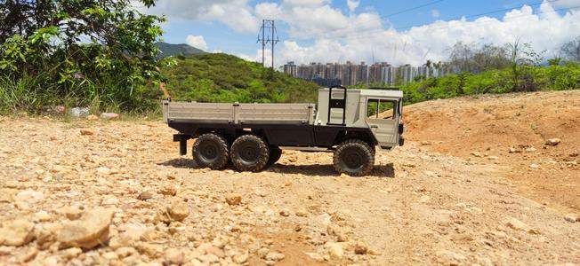 Crawler Cat 1 6x6 Sideboard Flatbed - 1/10 RC body attachment