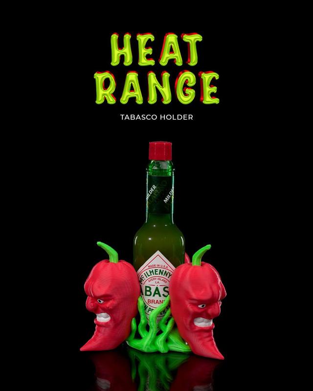 Heat Range Tabasco Holder