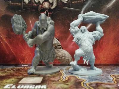 Mountain Giant mini, proxy for Blood Rage Kickstarter Exclusive