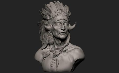 American Native Warrior