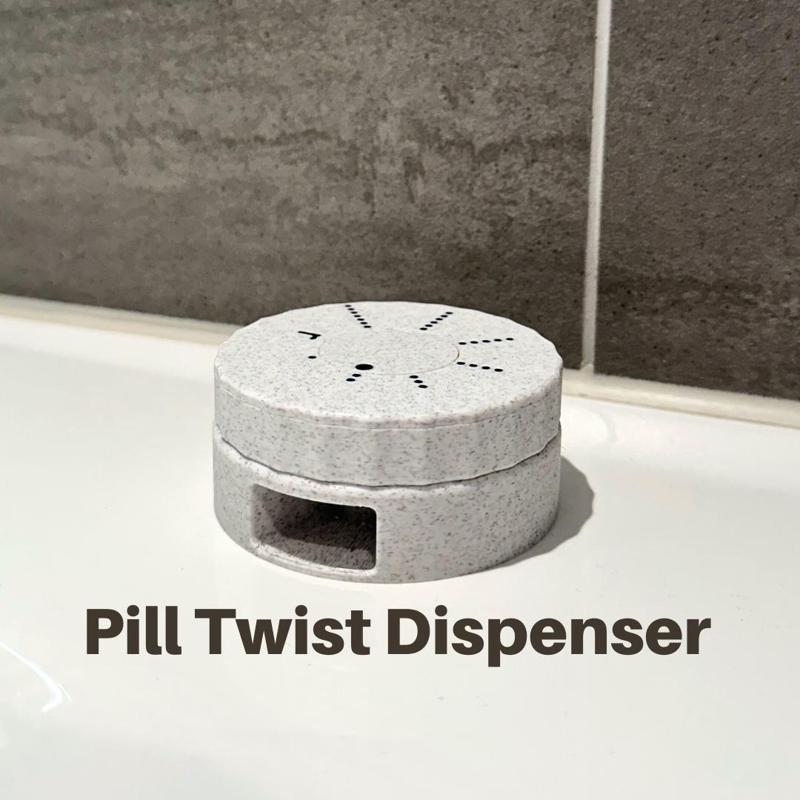 Minimalist Pill Twist Dispenser