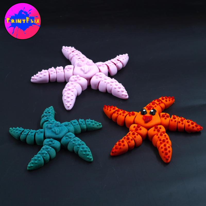 PRINT IN PLACE CUTE FLEXI STARFISH