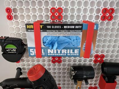 Harbor Freight Glove Box for Multiboard