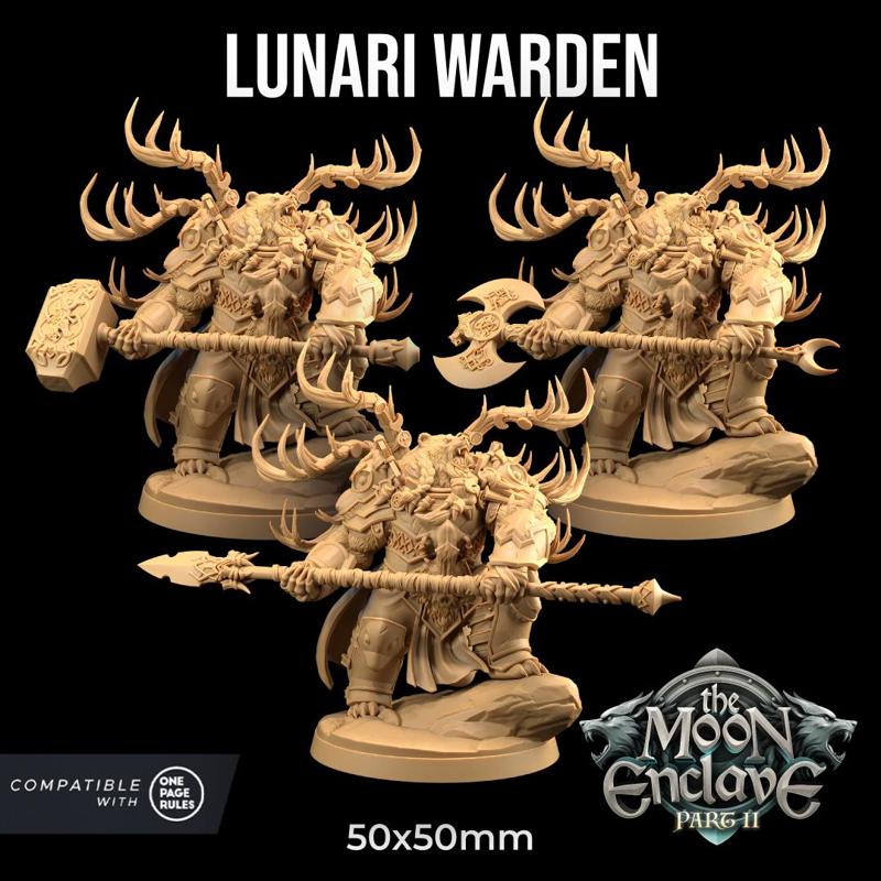 Lunari Warden | PRESUPPORTED | The Moon Enclave Pt. 2
