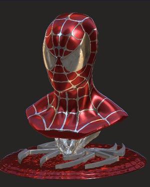 Spiderman Bust   