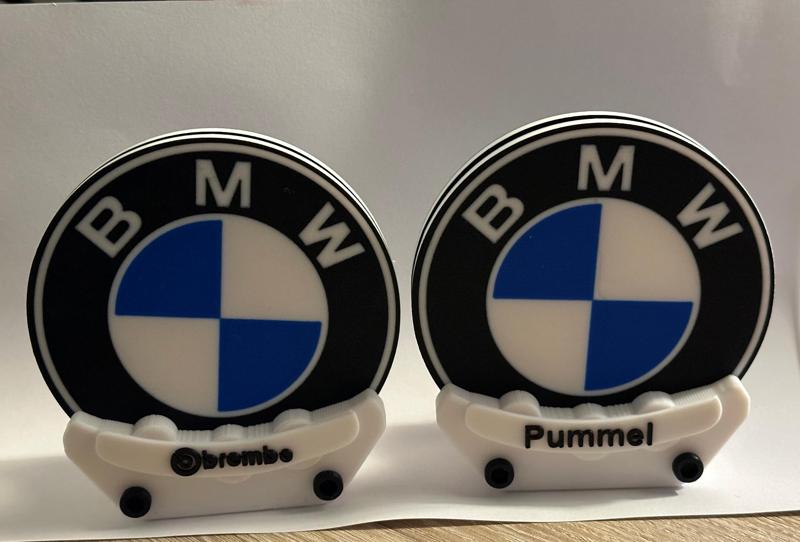 BMW Coaster Untersetzer Custom Name