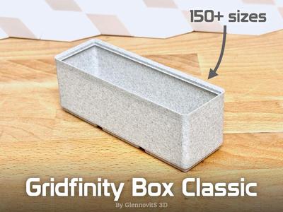 Gridfinity Box Classic - Organizer boxes for desktop or drawer