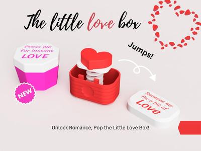 Valentine's Day Little Love Box - Jumping Surprise