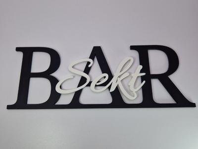 Champagne Bar Sign