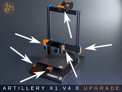 Artillery Sidewinder X1 Upgrade Kit V4.0
