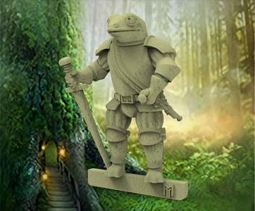 Froggie Went a Courtin - 28mm Miniature