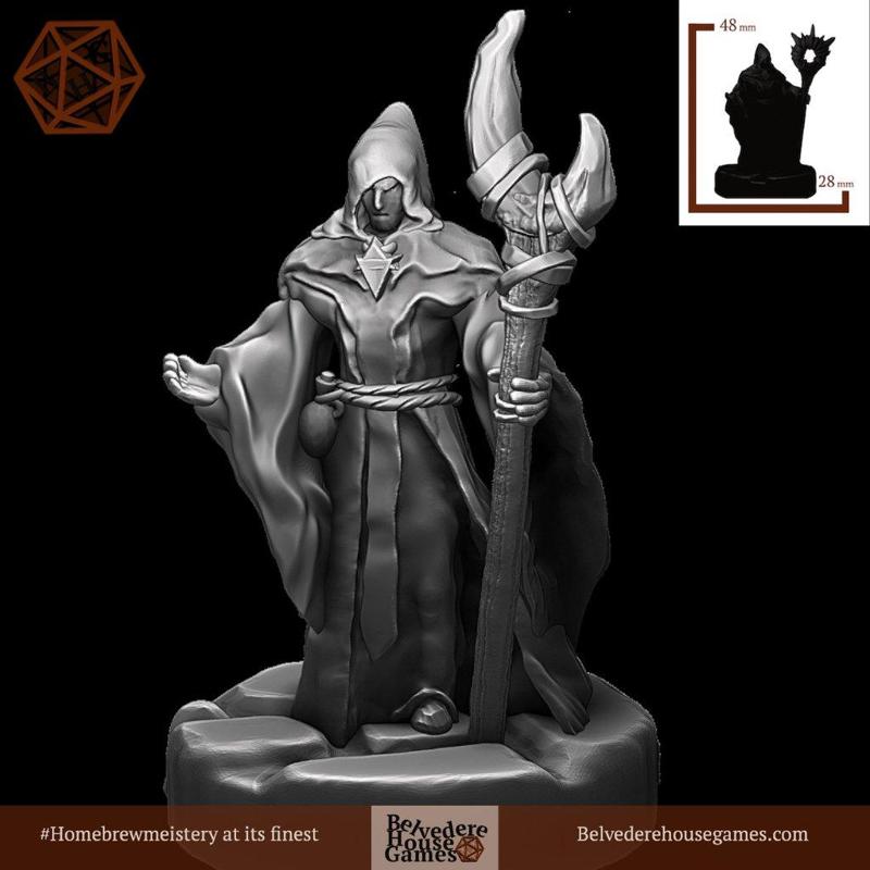 Dark Wizard 28mm Support Free