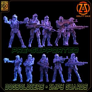 DOG SOLDIERS - 28mm Imp Guard ELITES Bundle of 5