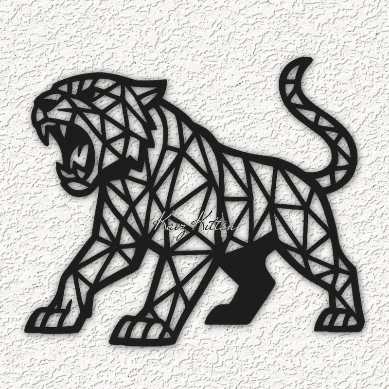 wild cat 6 wall art home decor