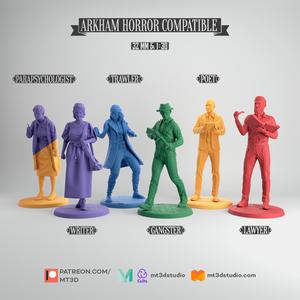 Investigator Pack 12 - Arkham Horror compatible
