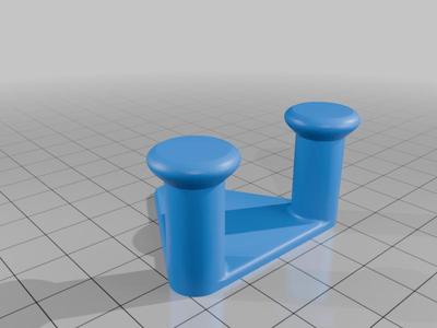 Floorball stick wall hanger