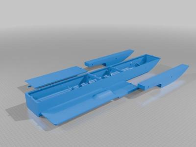 Out rigger boat