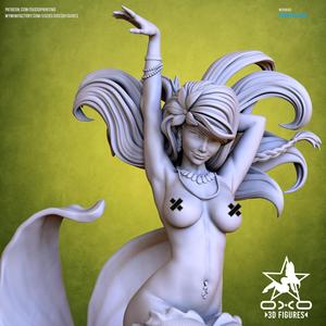 Mermaid Tabletop Miniature (NSFW)