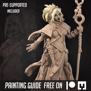 Saray, the Human Sorceress (2 Versions) [NSFW]
