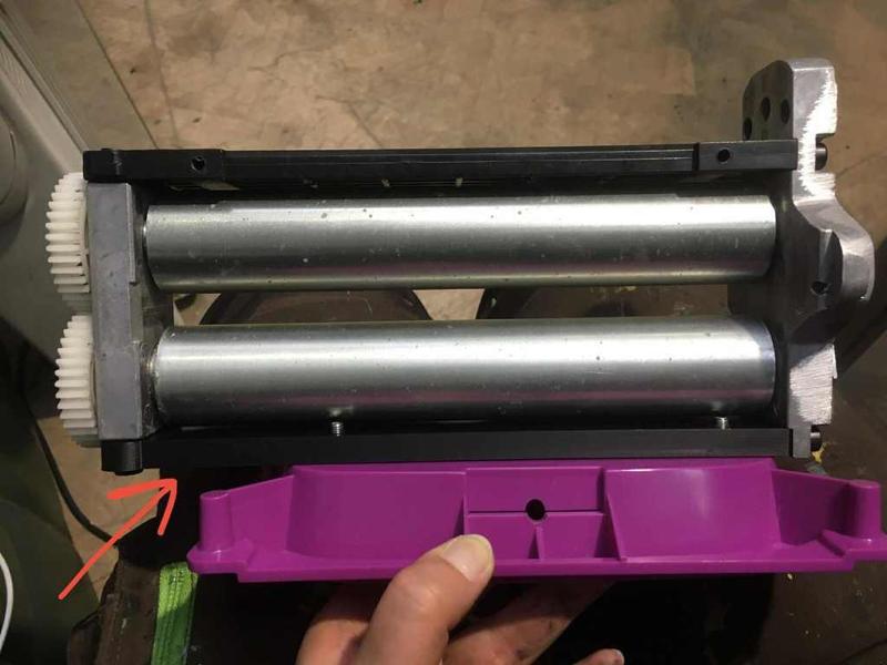 Spellbinders Grand Calibur bottom rail replacement