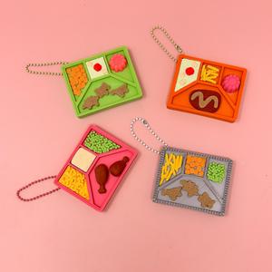 Build Your Own Retro Lunch Tray & Microwave TV Dinner Keychain: DIY, Nostalgia, Miniature Food, 