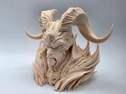 Horned Demon Bust